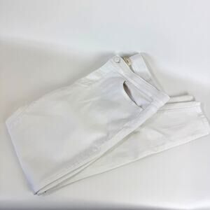 J. Jill Women White Denim Leggings 12 Tall